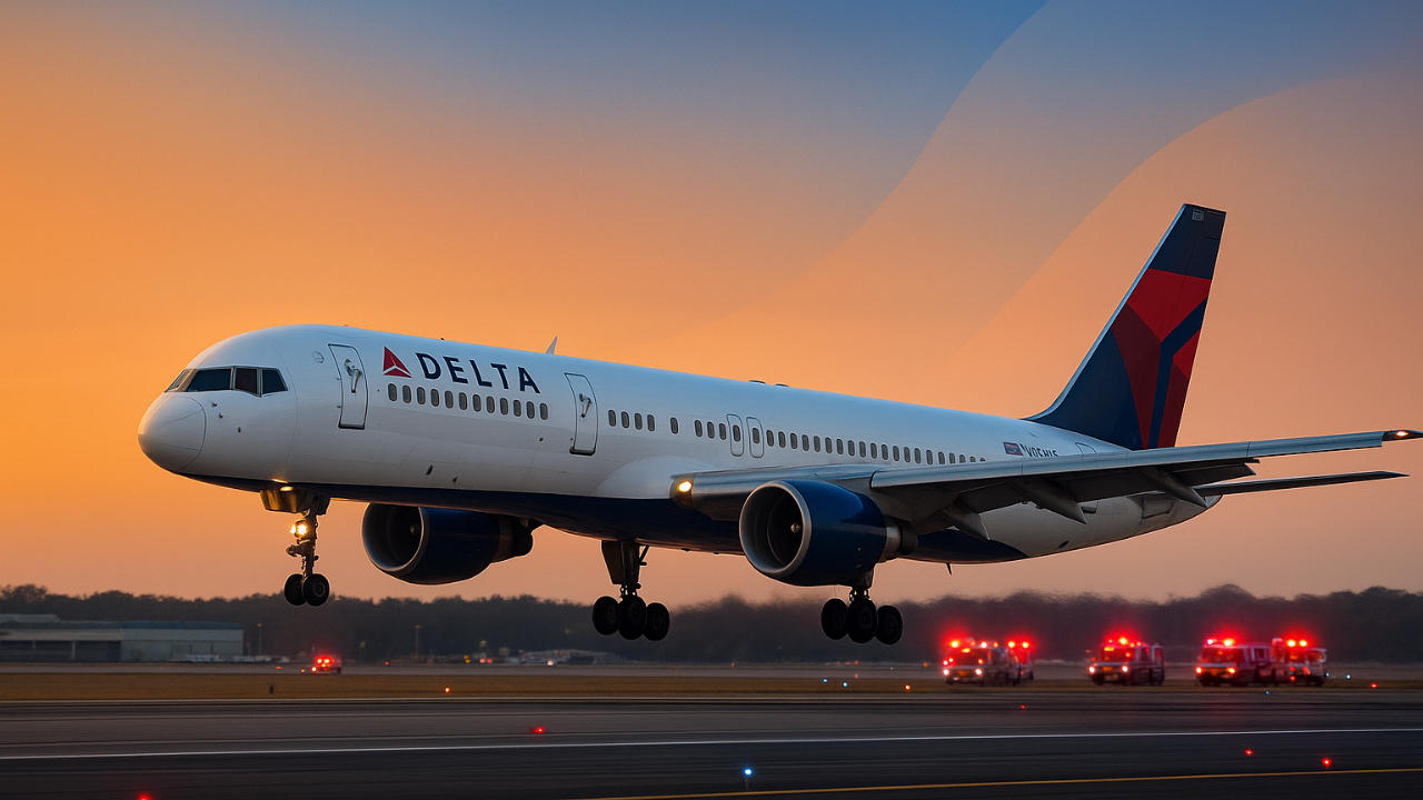 delta flight 1329 emergency landing jacksonville